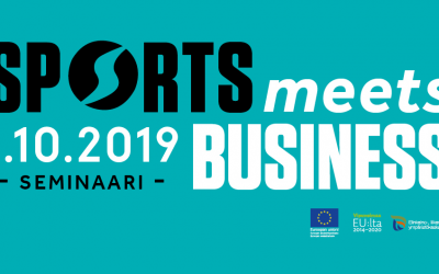 Uusi tapahtuma Sports meets Business 1.10.2019