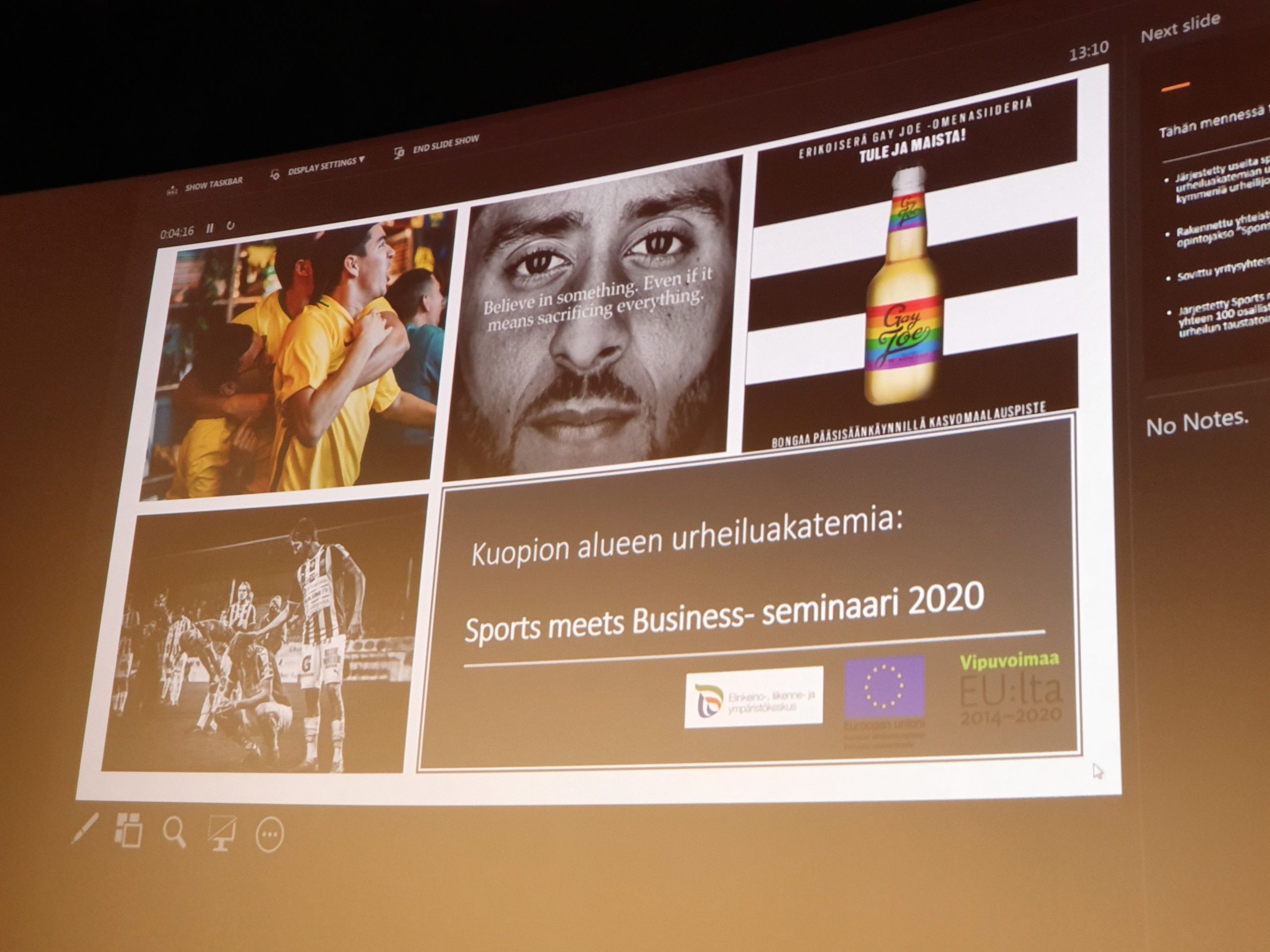 Sports meets Business -seminaari 2020
