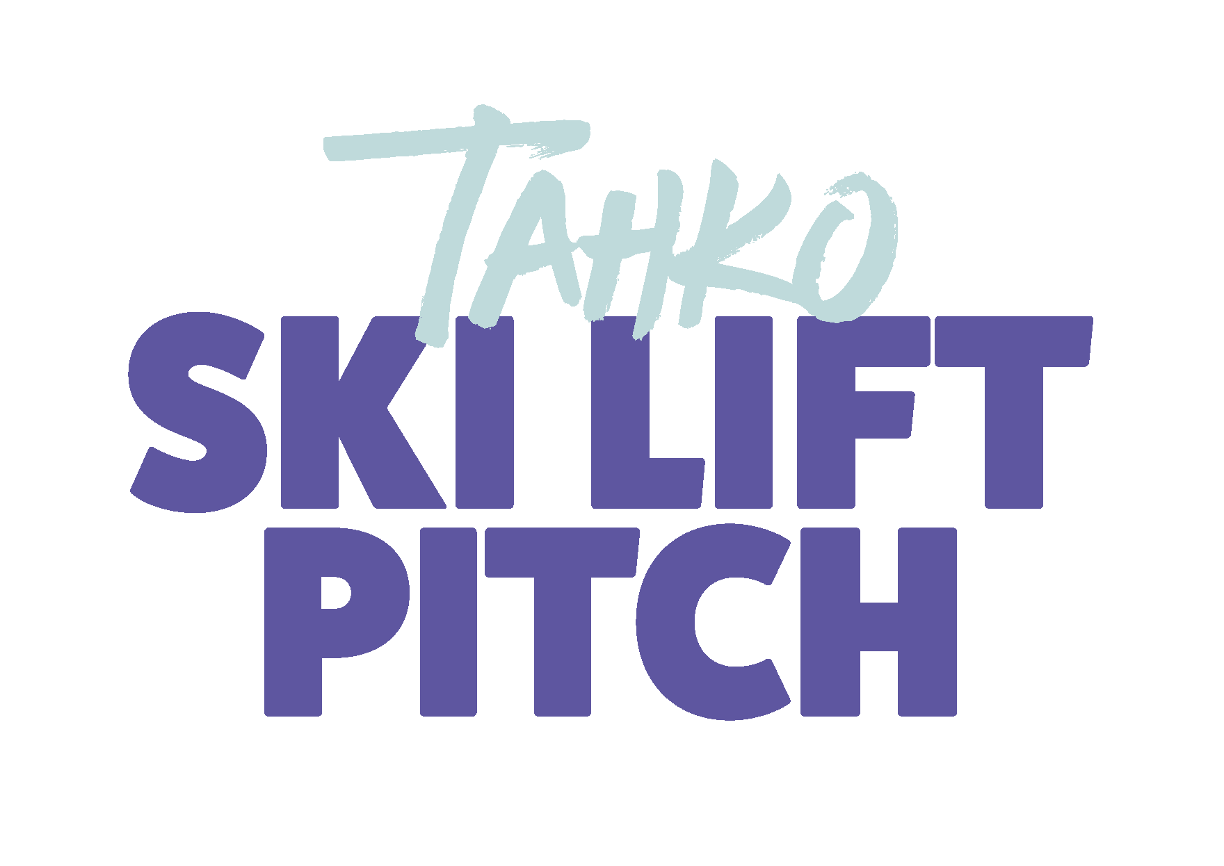 tahko ski lift pitch logo